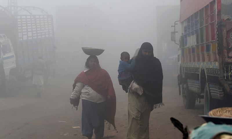 The air pollution problem facing Pakistan