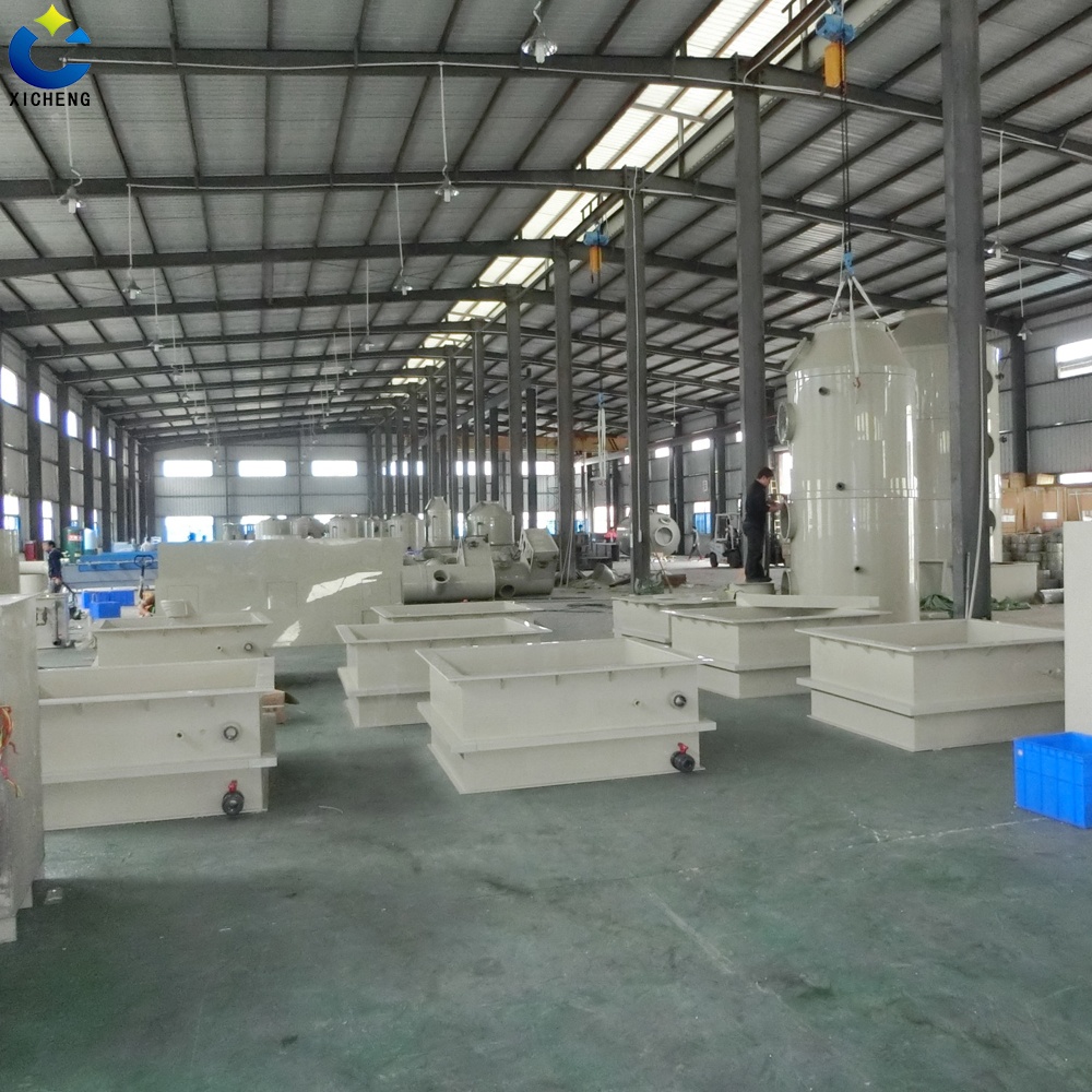 Processing drawing of PP plastic electroplating tank