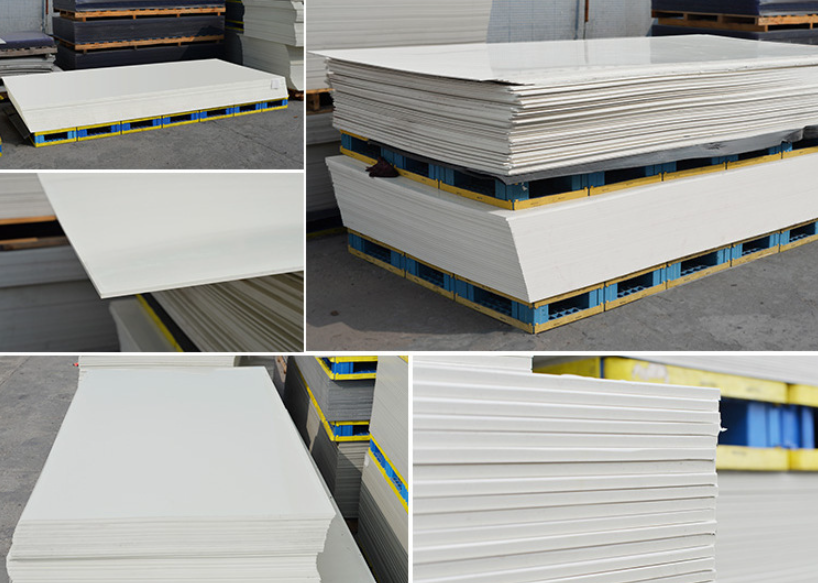 PVC sheet live shooting