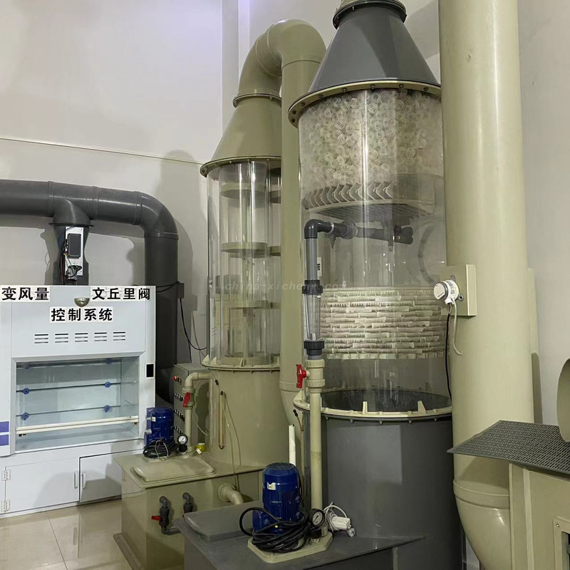Hydrogen sulfide h2s scrubber