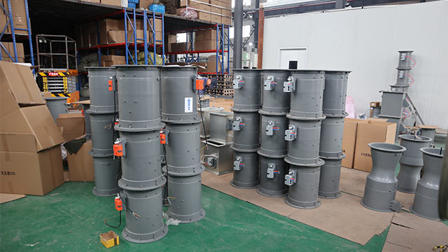 VAV variable air volume butterfly valve