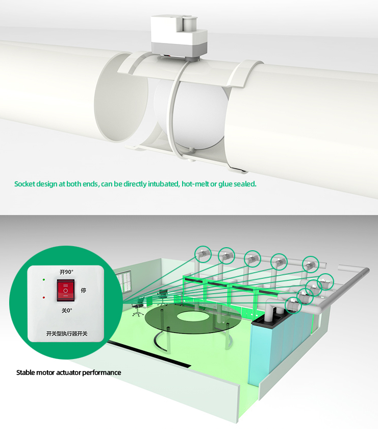 How to use electric air valve