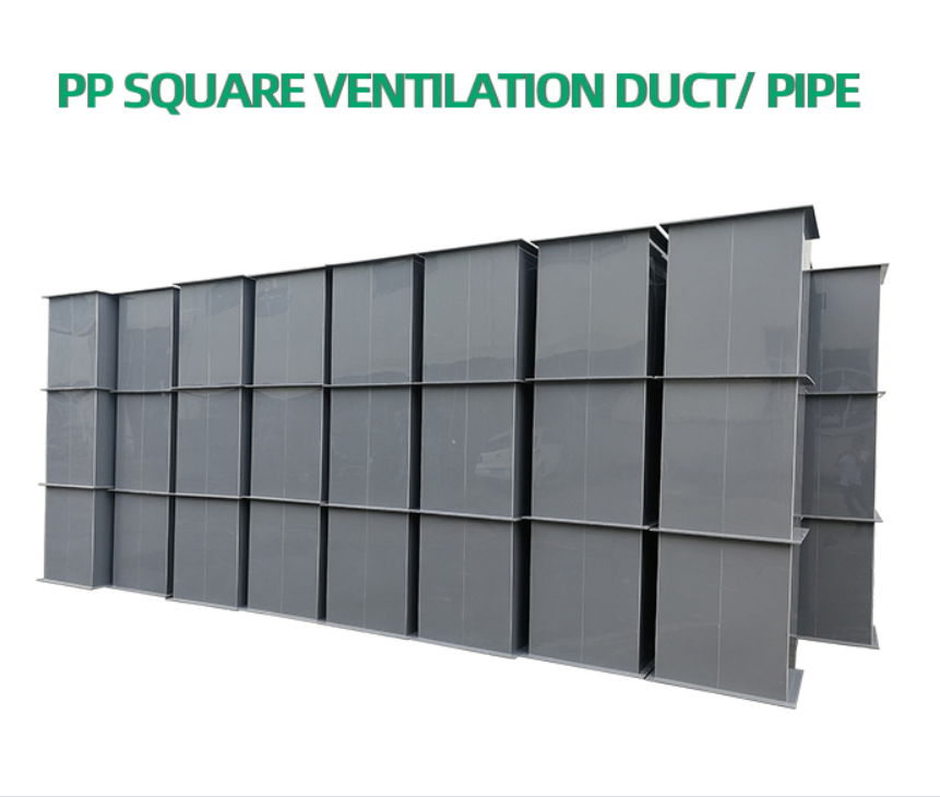 PP square ventilation duct