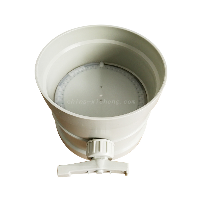 PP/PVC Manual Butterfly Damper